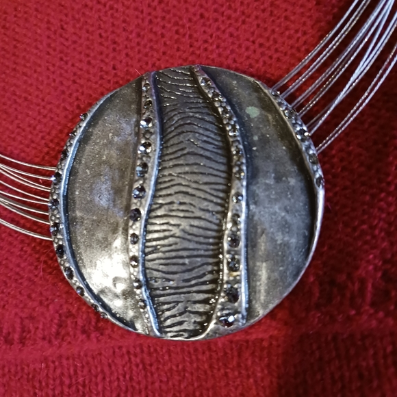 Silver Tone Statement Necklace from Chico's - Picture 3 of 7